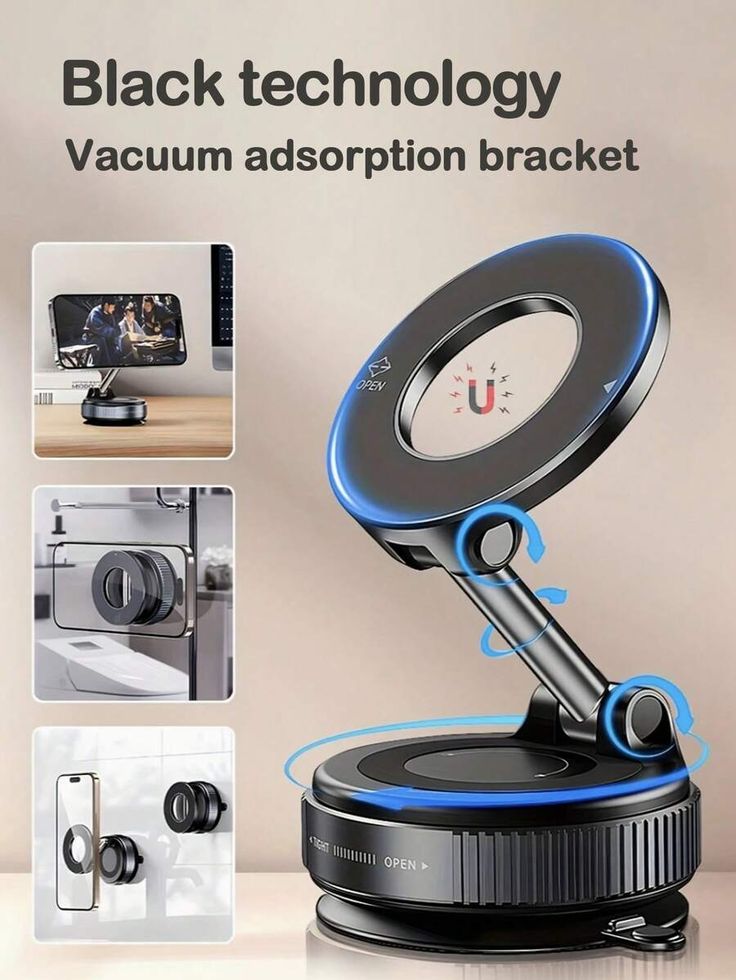 360 Vaccum Magnetic Phone Holder K007
